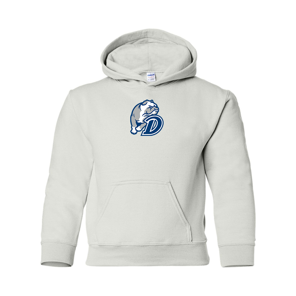 Youth Drake Bulldogs  Gildan Heavy Blend  Hooded Sweatshirt