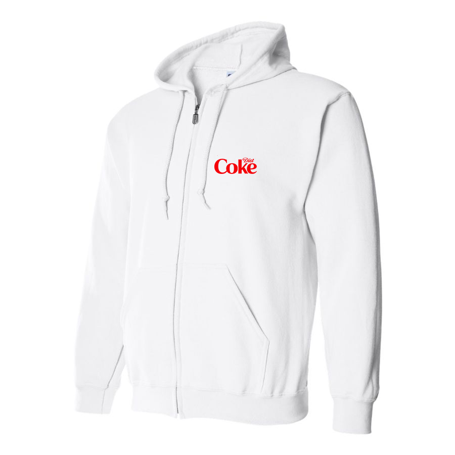 Men's Diet Coke Logo Zipper Hoodie