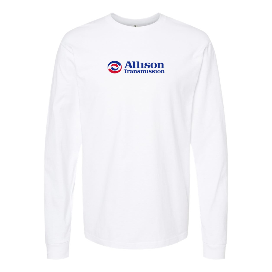 Men's Allison Transmission Logo Cotton Long Sleeve T-Shirt
