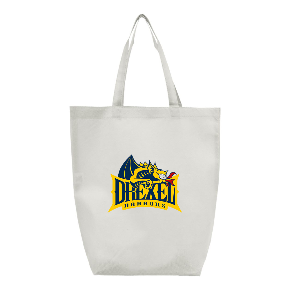 Drexel Dragons Q-Tees Non-Woven Gusset Bottom Tote