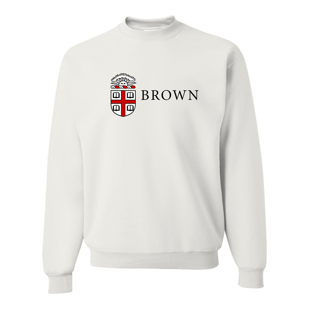 Men's Brown University JERZEES NuBlend Crewneck Sweatshirt