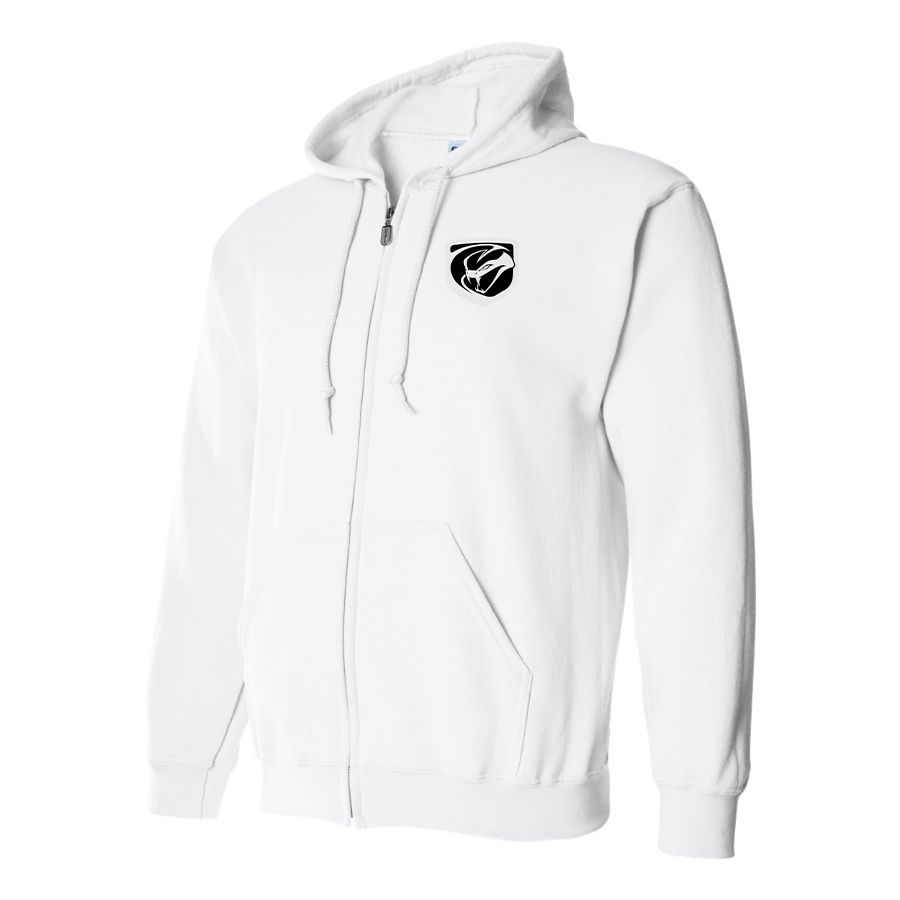 Men's Dodge Viper Logo Zipper Hoodie