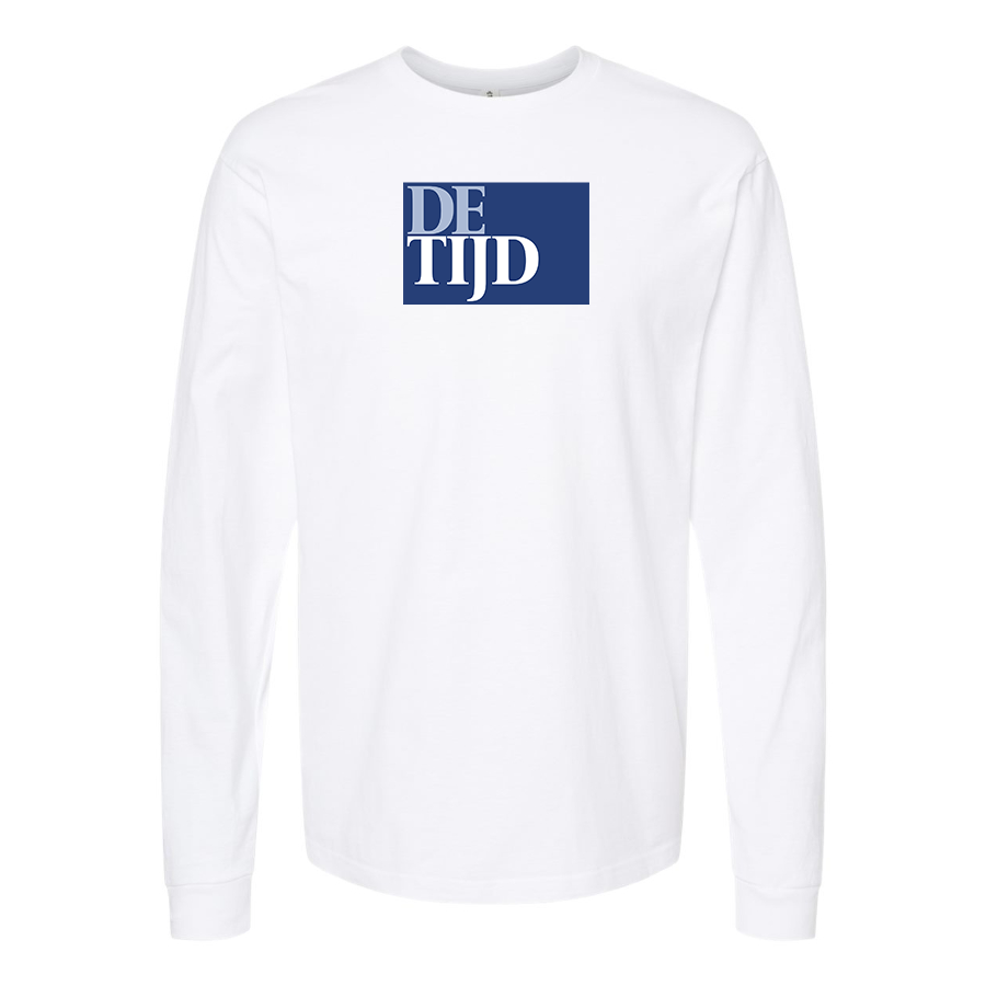 Men's De Tijd    Cotton Long Sleeve T-Shirt