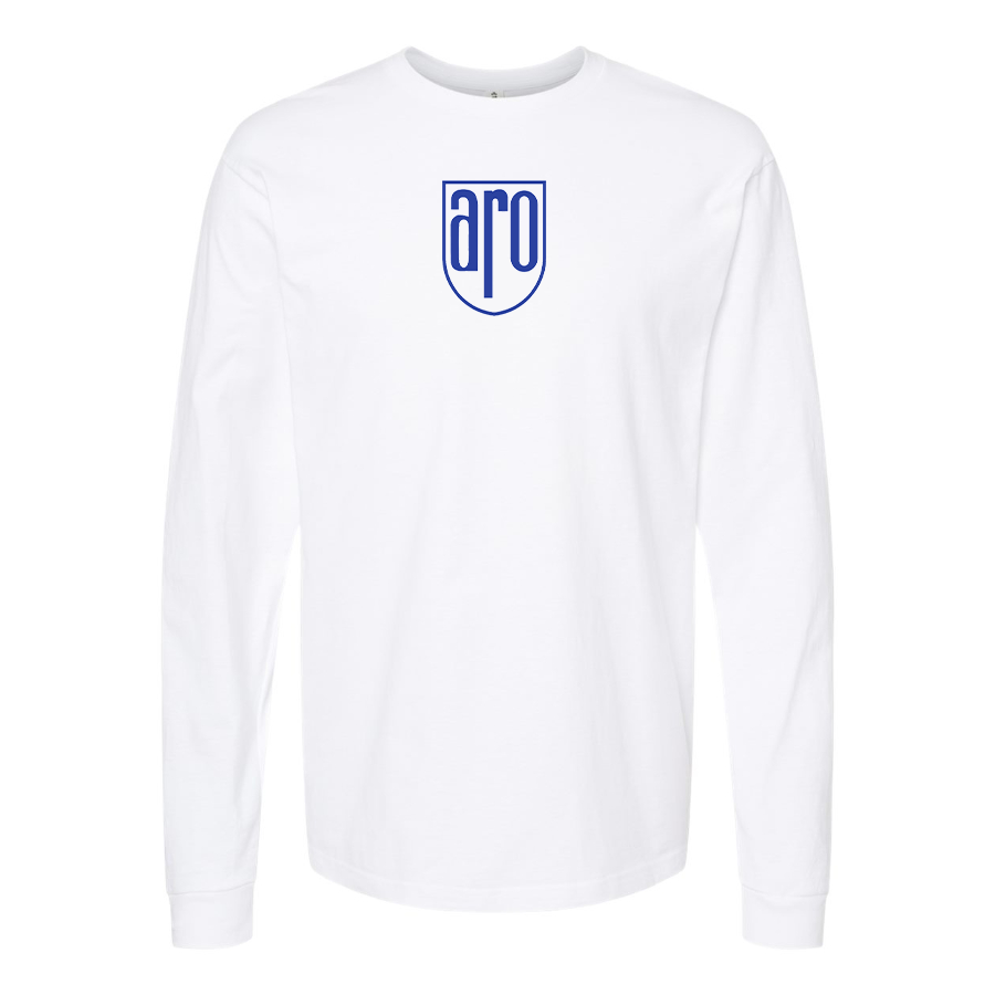 Men's ARO Logo Cotton Long Sleeve T-Shirt