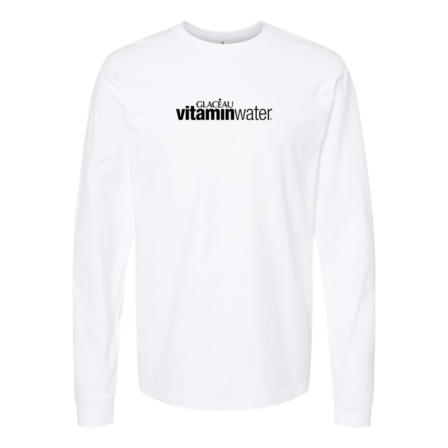 Men's Vitaminwater Logo Cotton Long Sleeve T-Shirt