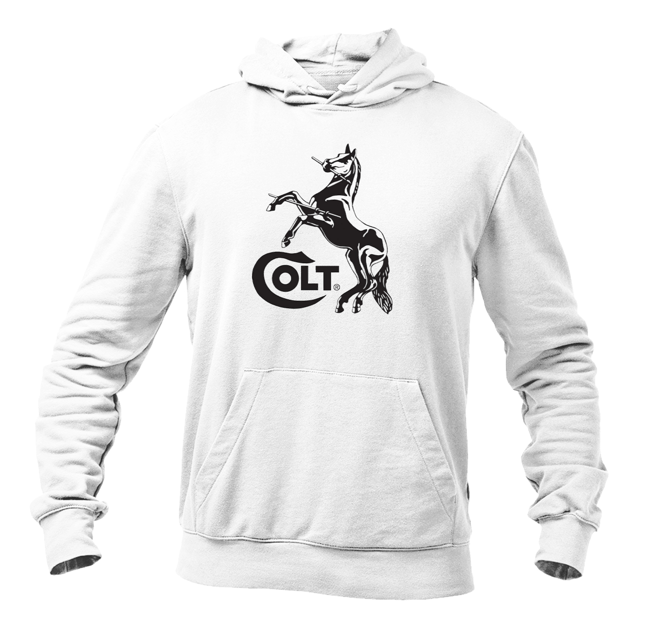 Men's Colt Horse Heavy Blend Hooded Sweatshirt