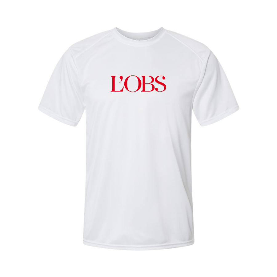 Men's  L'OBS Logo Performance T-Shirt