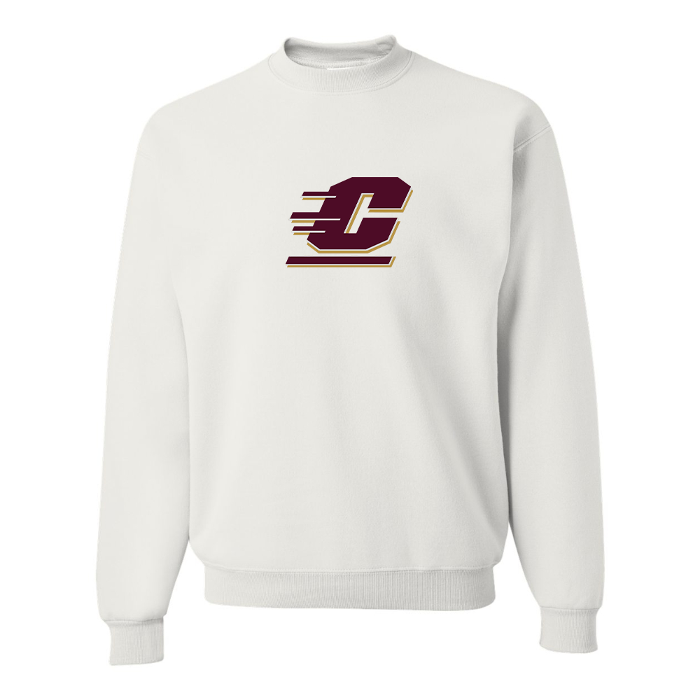 Men's Central Michigan Chippewas JERZEES NuBlend Crewneck Sweatshirt