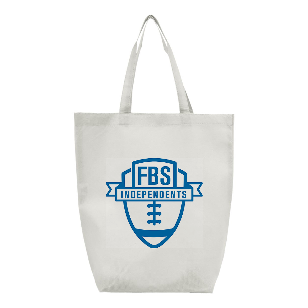 Division I FBS Independents Q-Tees Non-Woven Gusset Bottom Tote