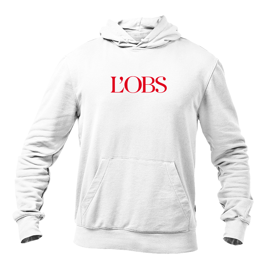Men's L'OBS Logo Pullover Hoodie