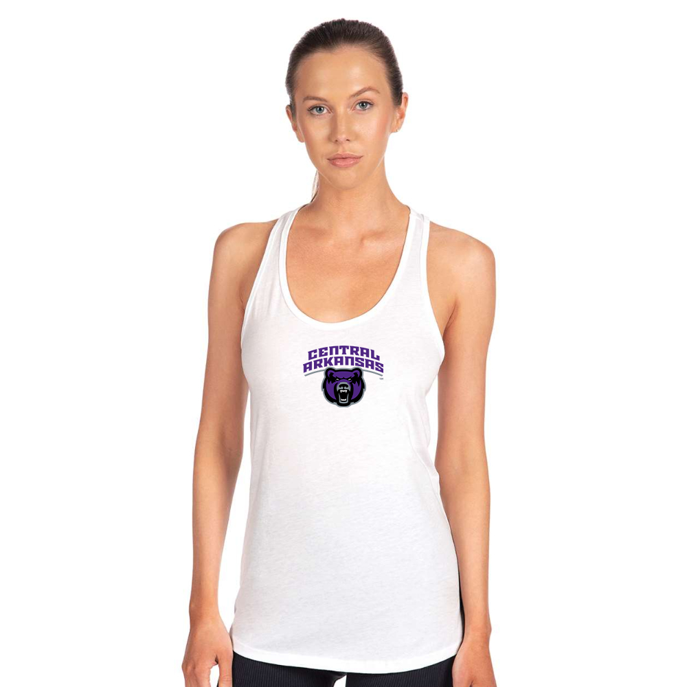 Women's Central Arkansas Bears  Next Level Ideal Racerback Tank