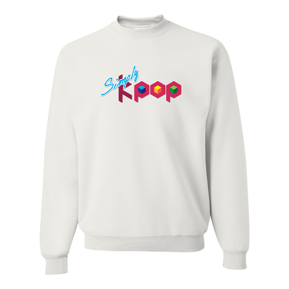Men's  Simply Kpop JERZEES NuBlend Crewneck Sweatshirt