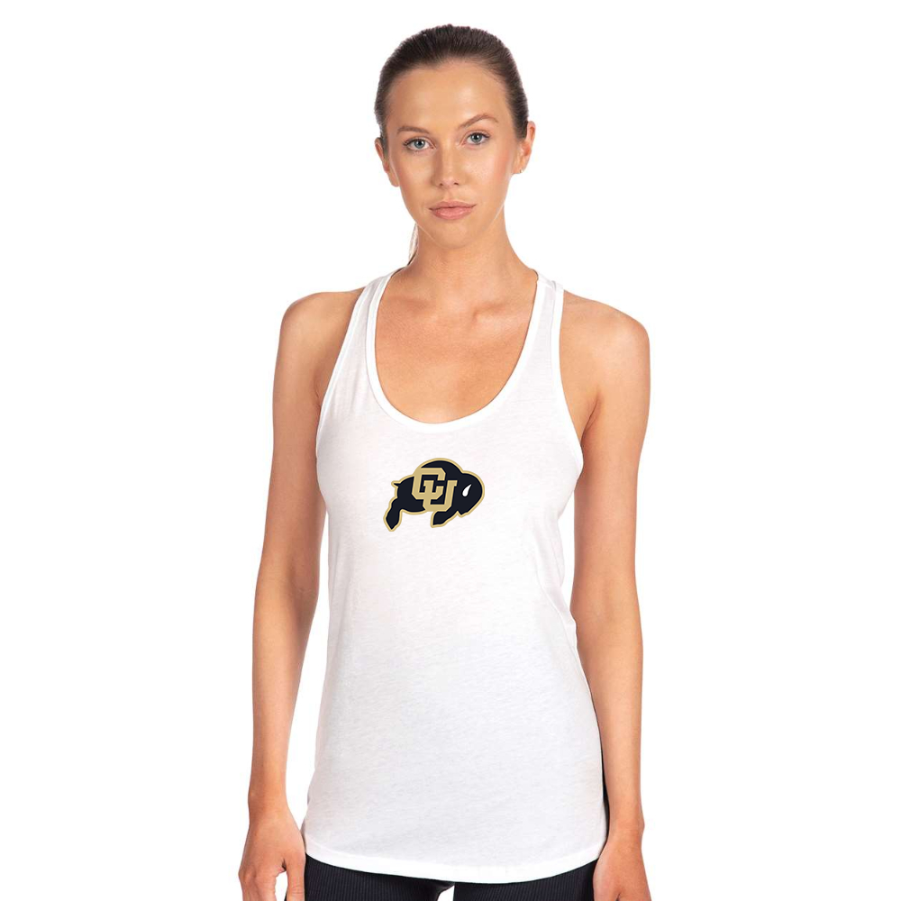 Women's  Colorado Buffaloes  Next Level Ideal Racerback Tank