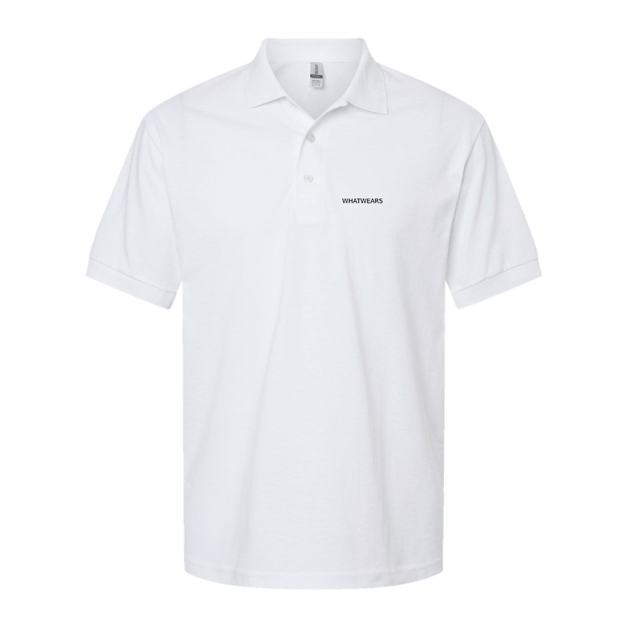 Men's WhatWears Logo Dry Blend Polo