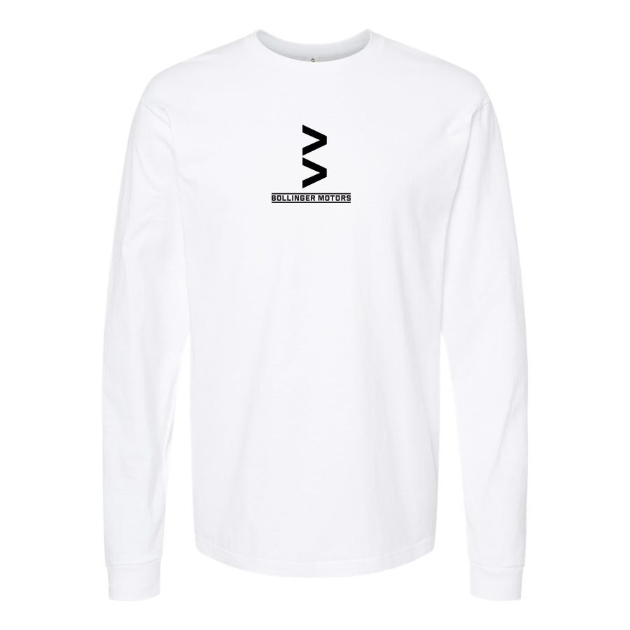 Men's Bollinger Logo Cotton Long Sleeve T-Shirt