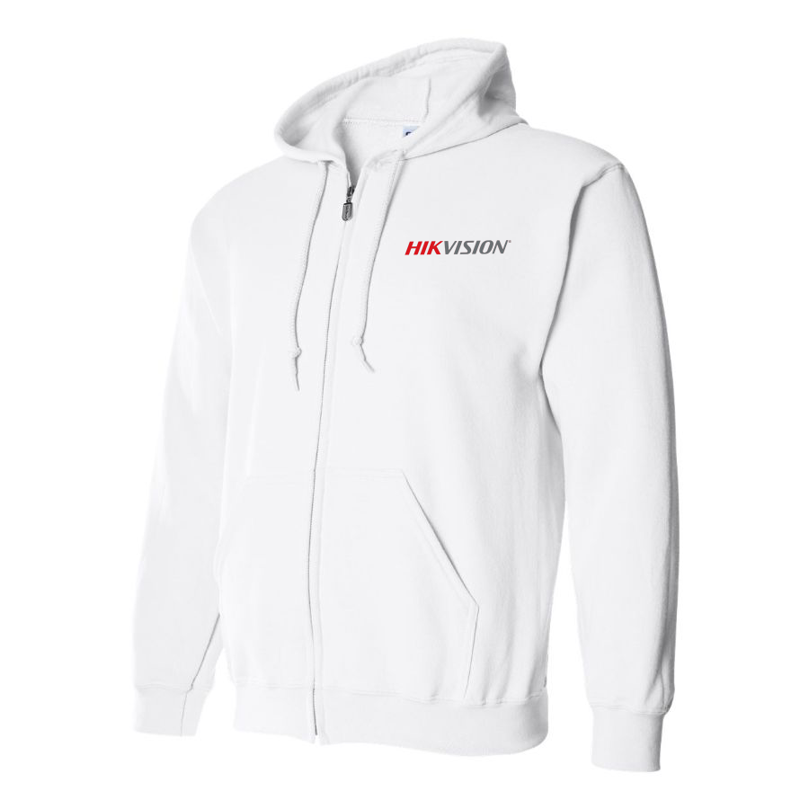 Men's Hikvision Logo Zipper Hoodie