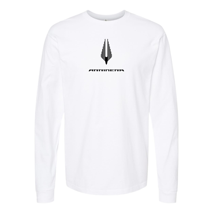 Men's Arrinera Logo Cotton Long Sleeve T-Shirt