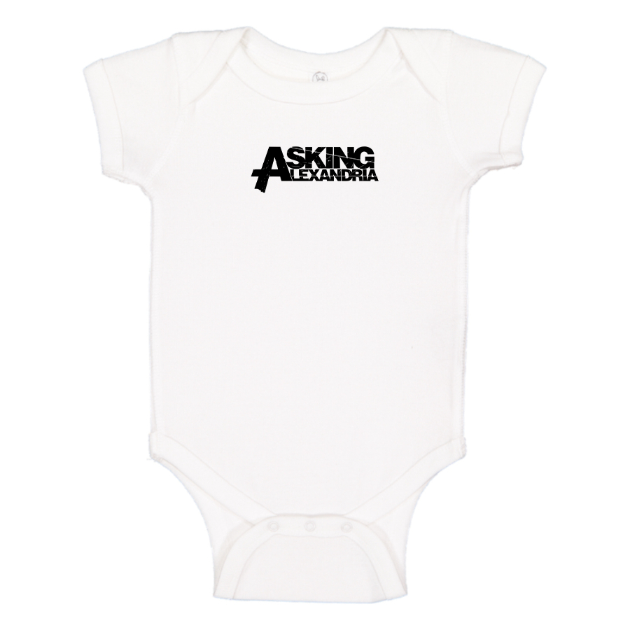 Asking Alexandria Logo Baby Onesie Romper
