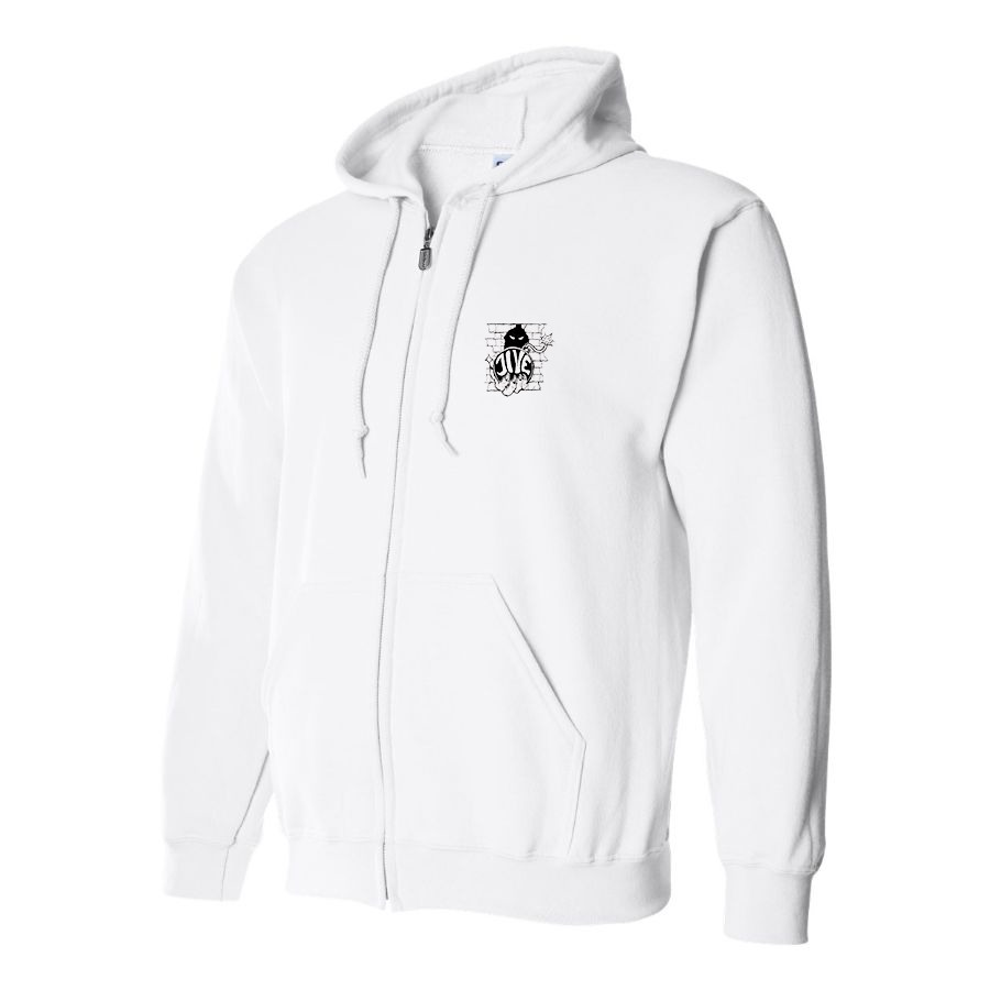 Men's Jivebomb Logo Zipper Hoodie