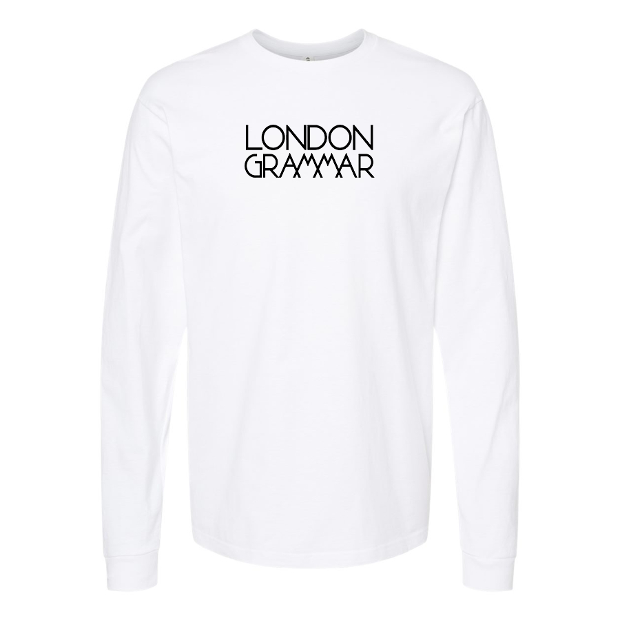 Men's London Grammar  Logo Cotton Long Sleeve T-Shirt