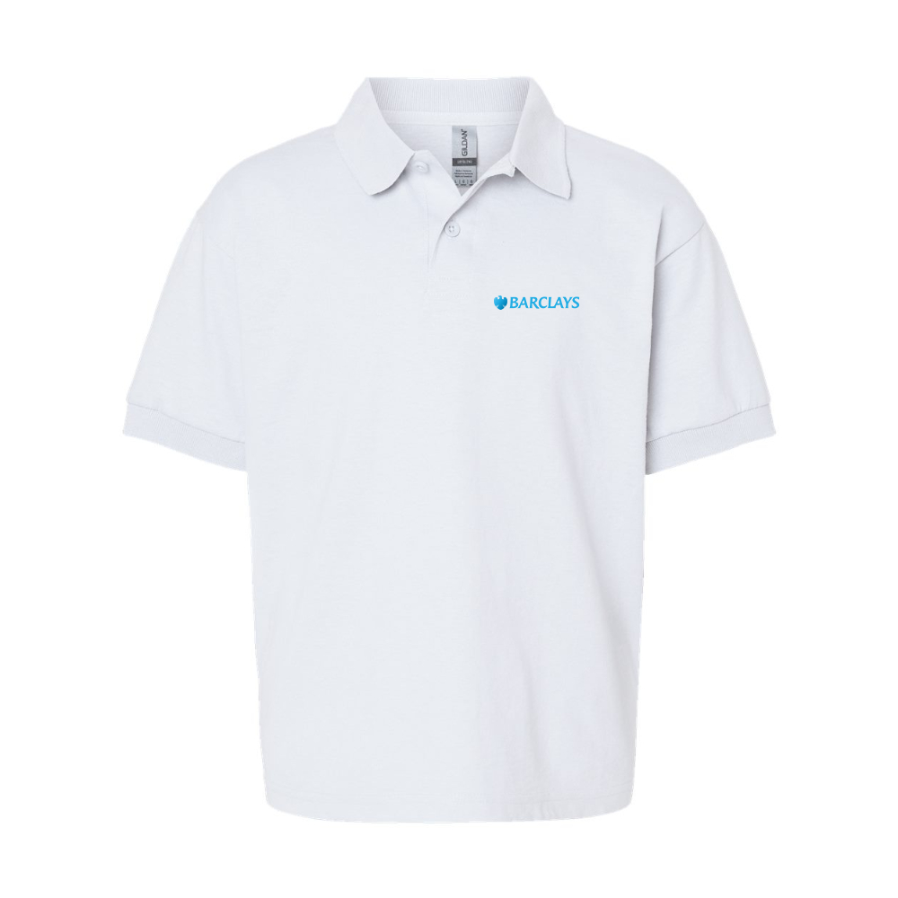 Youth  Barclays Gildan Dry Blend Jersey Polo