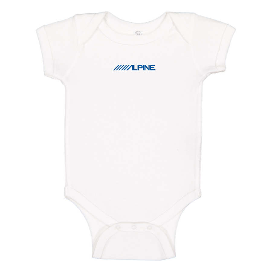 Alpine Logo  Baby Onesie Romper