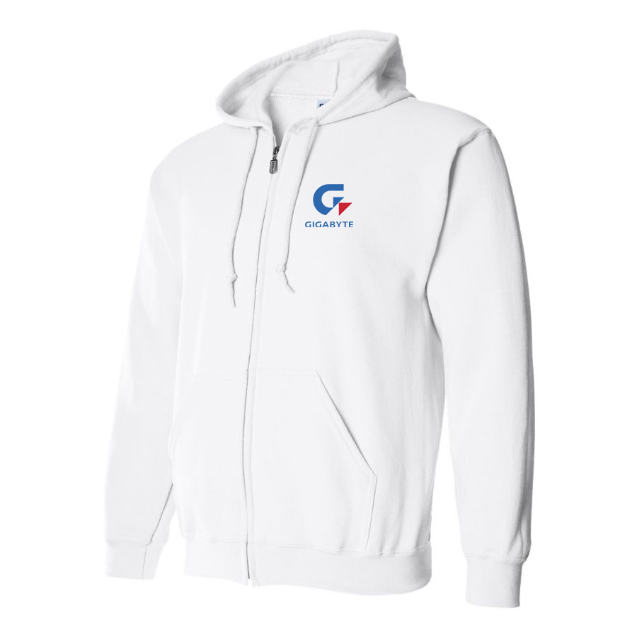 Men's Gigabyte Logo Zipper Hoodie