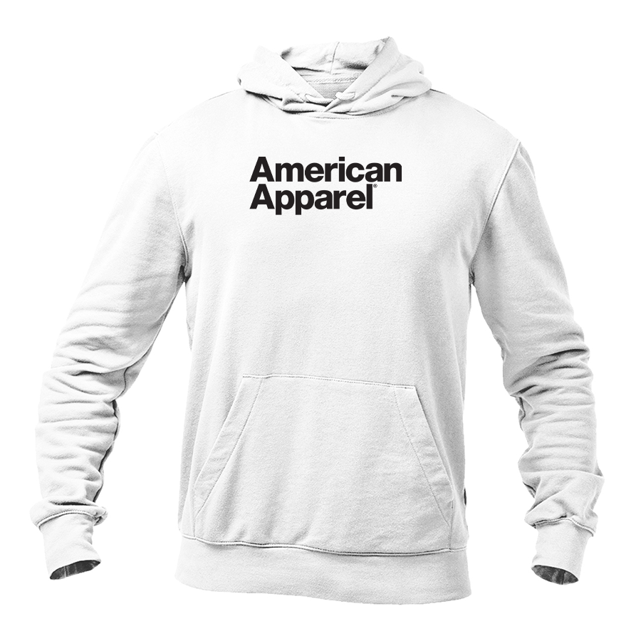 Men's American Apparel Logo Pullover Hoodie