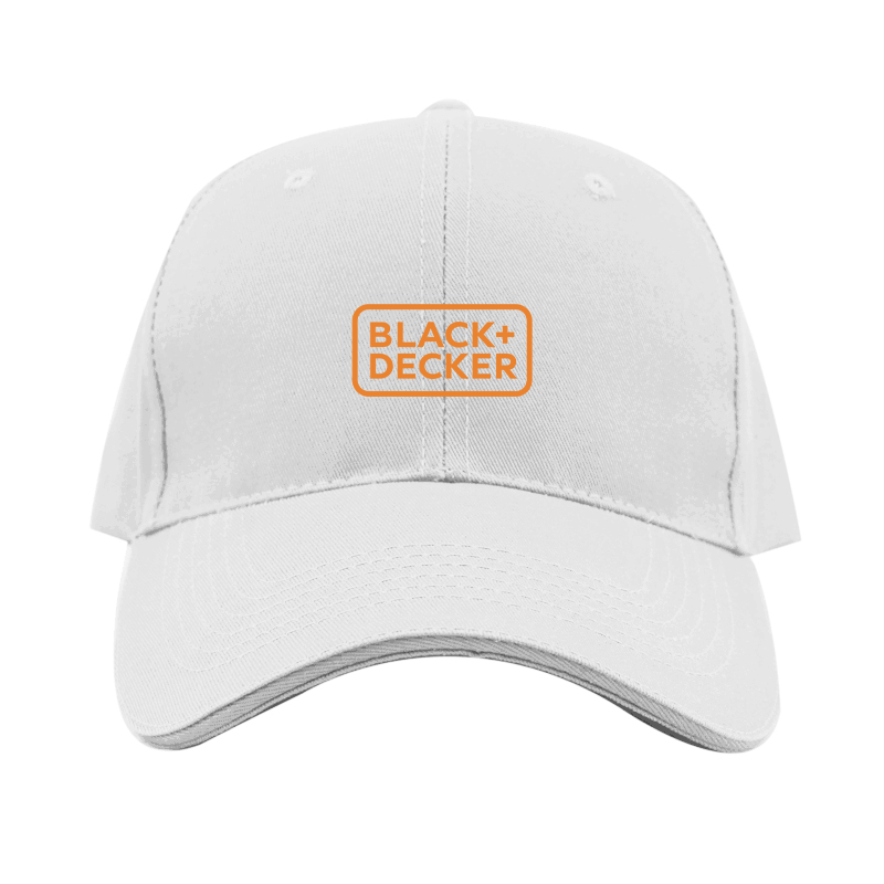 Black Decker Logo  Dad Baseball Cap Hat