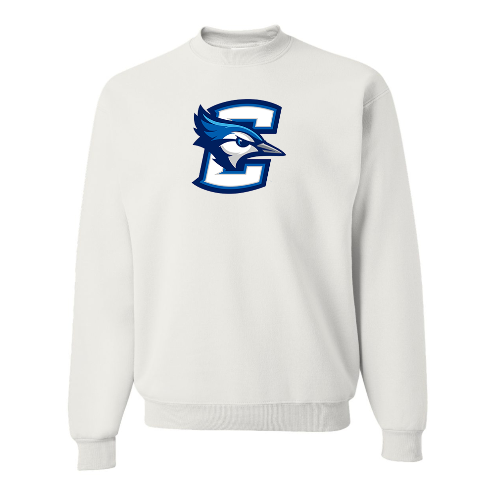 Men's  Creighton Bluejays JERZEES NuBlend Crewneck Sweatshirt