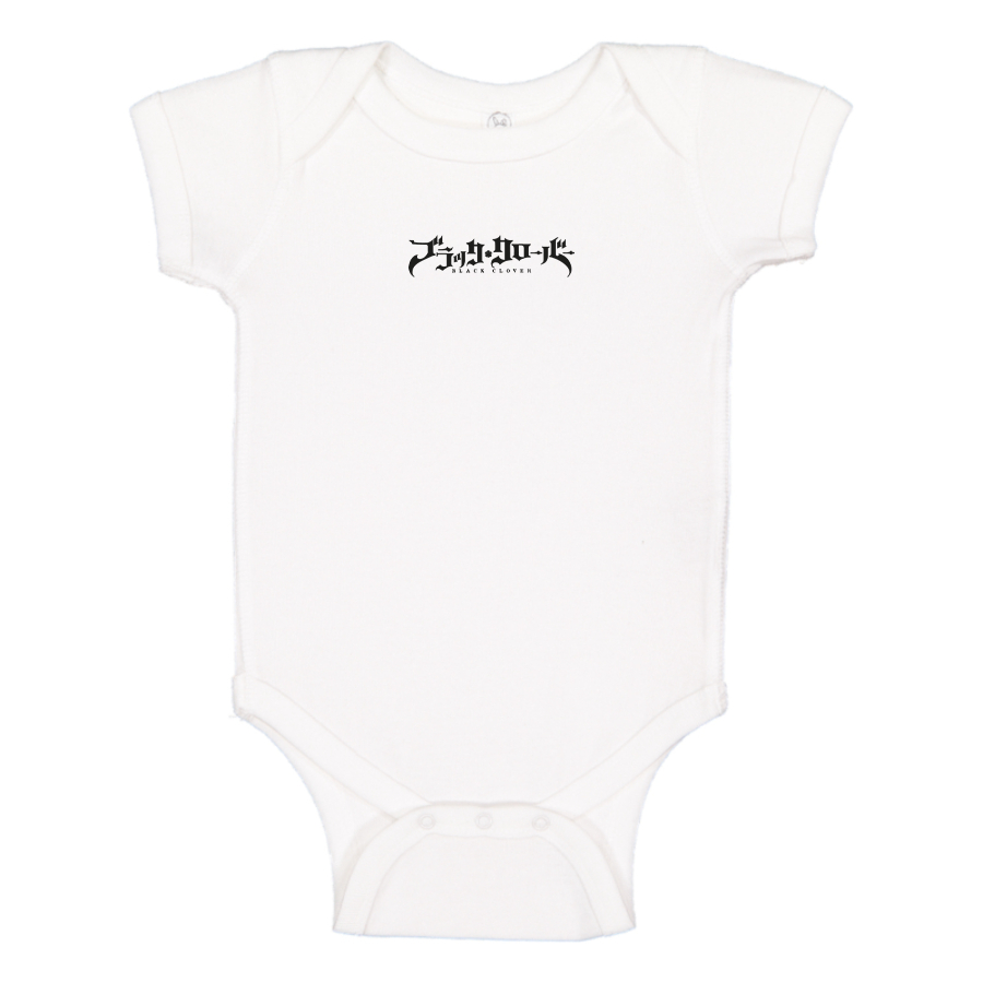 Black Clover Logo Baby Onesie Romper
