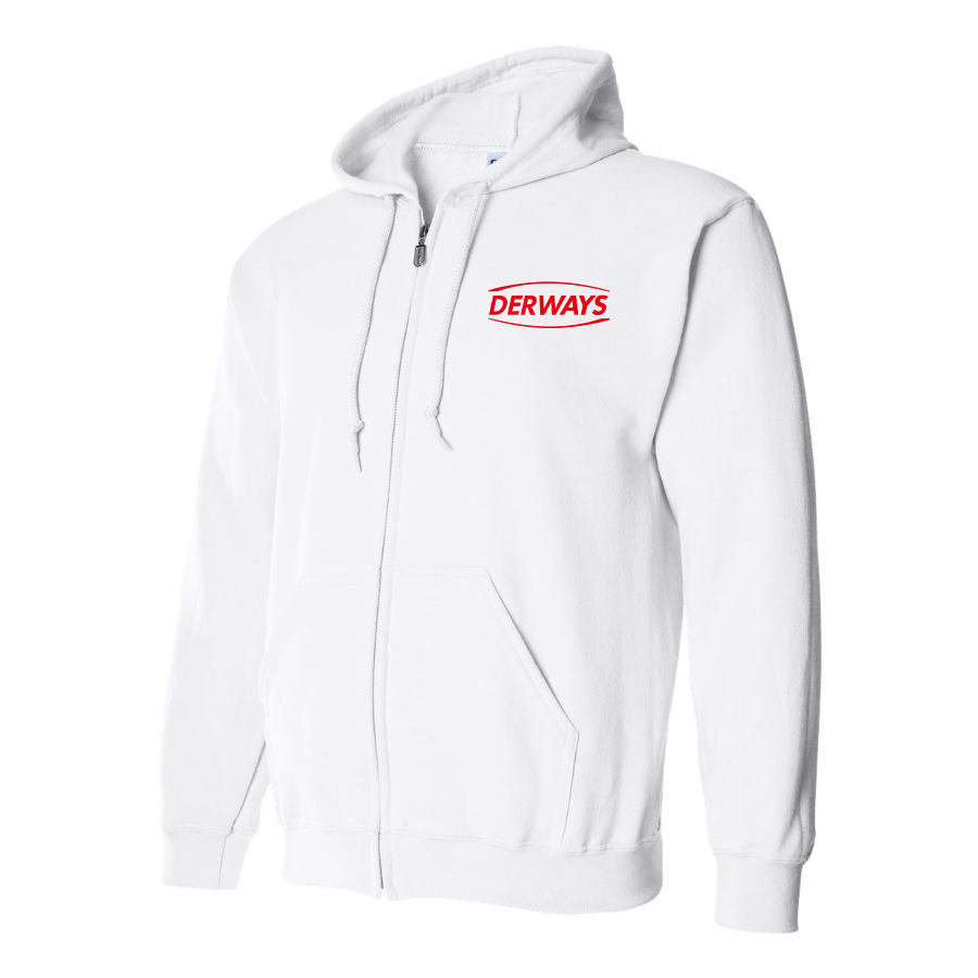 Men's Derways Logo Zipper Hoodie