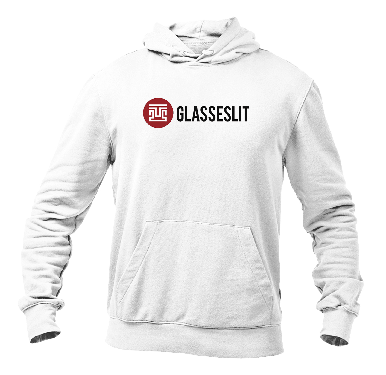 Men's Glasseslit Logo Pullover Hoodie
