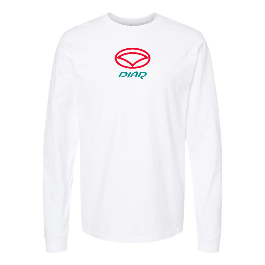 Men's Diar Motors Logo Cotton Long Sleeve T-Shirt