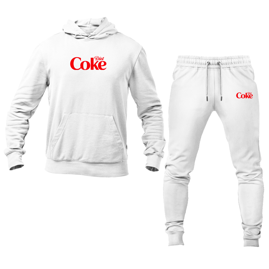 Men's Diet Coke Logo Hoodie Joggers Set