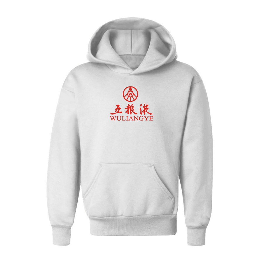 Youth Wuliangye Logo Pullover Hoodie