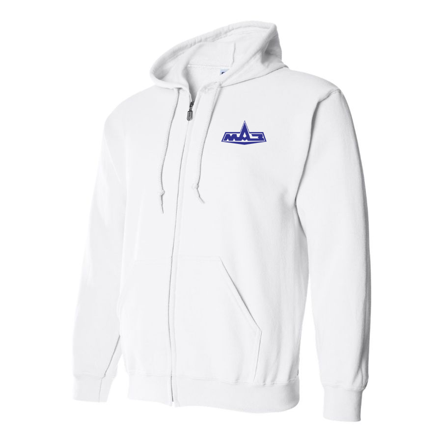 Men's MAZ Logo Zipper Hoodie