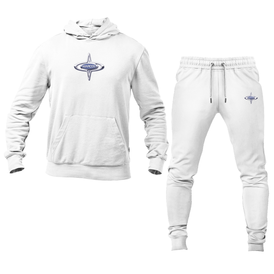 Men's Marcos Logo Hoodie Joggers Set