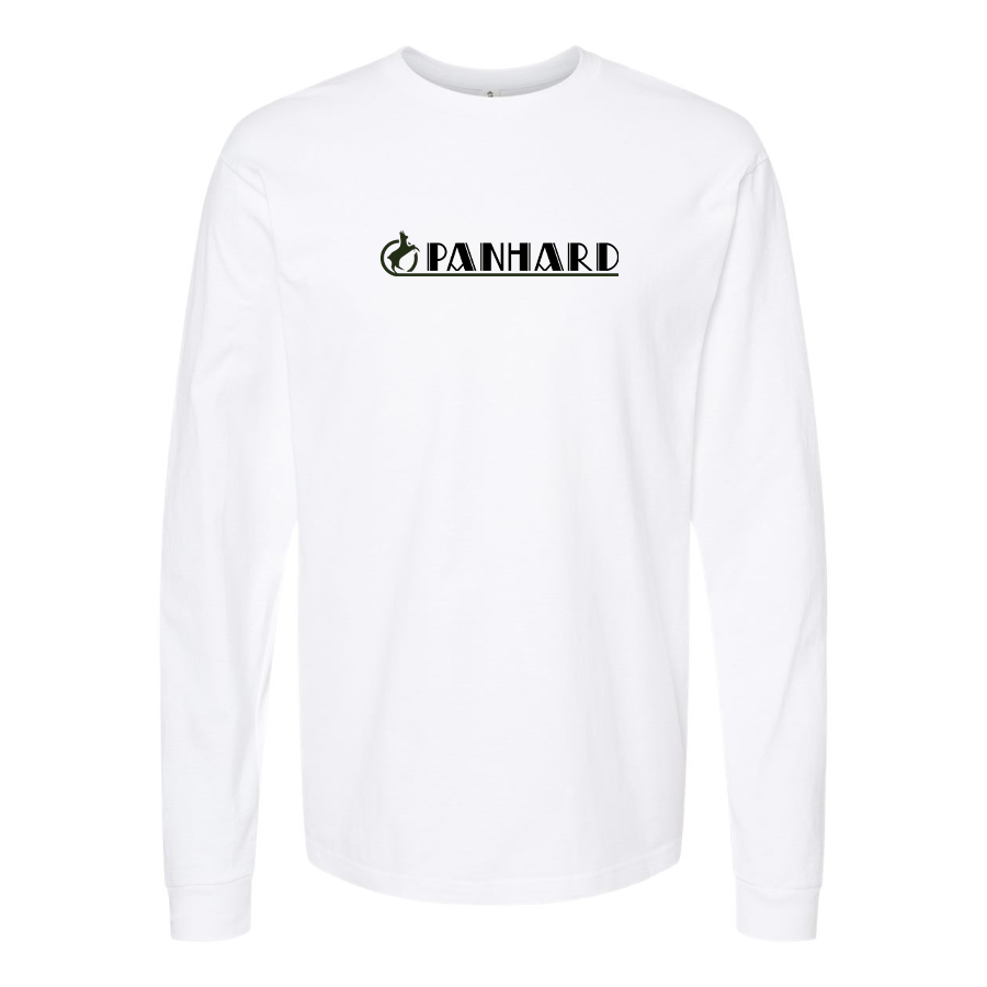 Men's Panhard Logo Cotton Long Sleeve T-Shirt