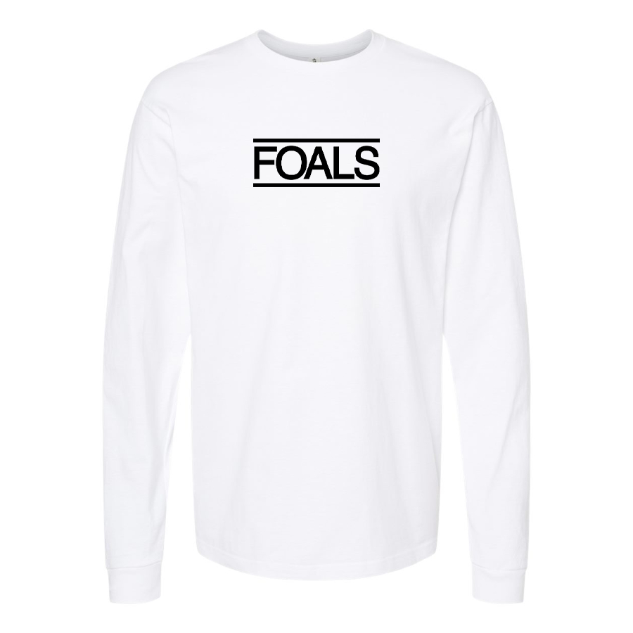 Men's Foals Logo Cotton Long Sleeve T-Shirt