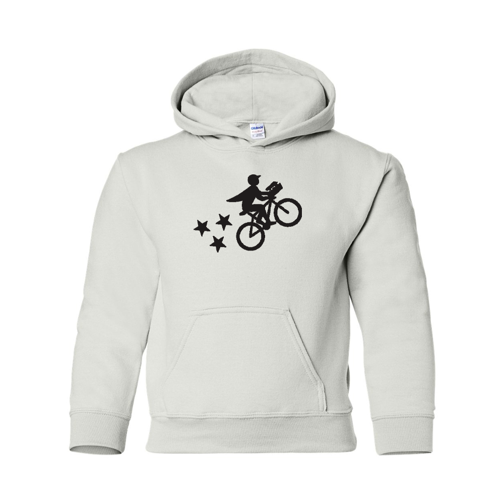 Youth  Postmates Bike Gildan Heavy Blend  Hooded Sweatshirt