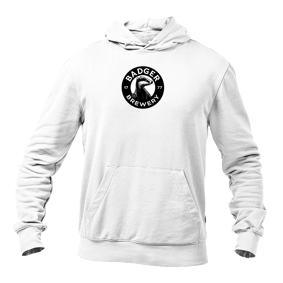 Men's Badger Brewery Logo Pullover Hoodie