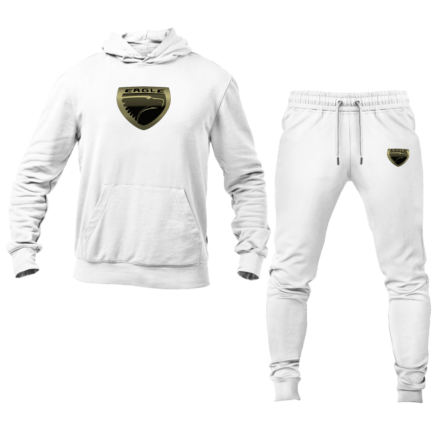 Men's Eagle Logo Hoodie Joggers Set