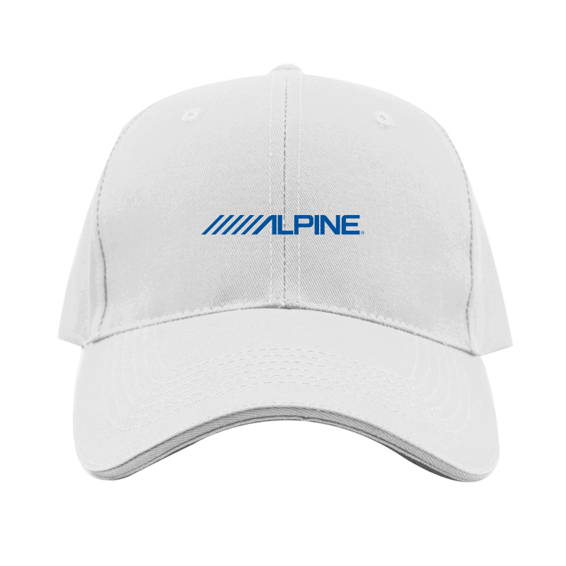 Alpine Logo Dad Baseball Cap Hat