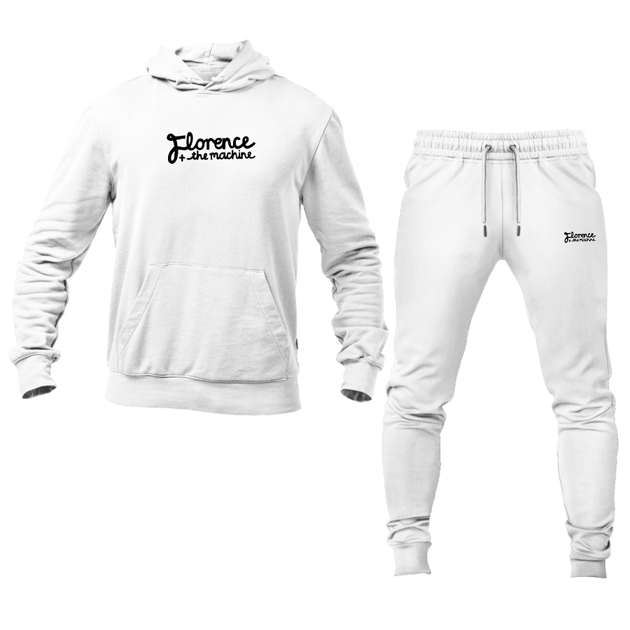 Men's Florence and the Machine Logo Hoodie Joggers Set