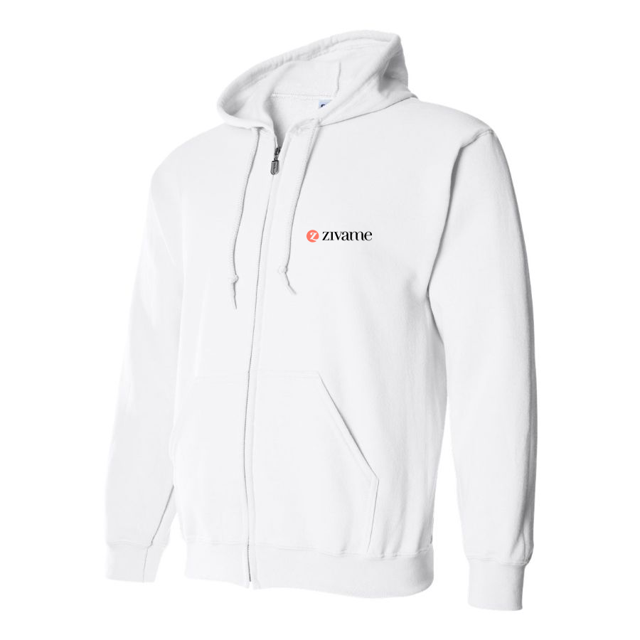 Men's Zivame Logo Zipper Hoodie