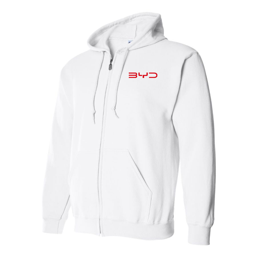 Men's BYD Logo Zipper Hoodie