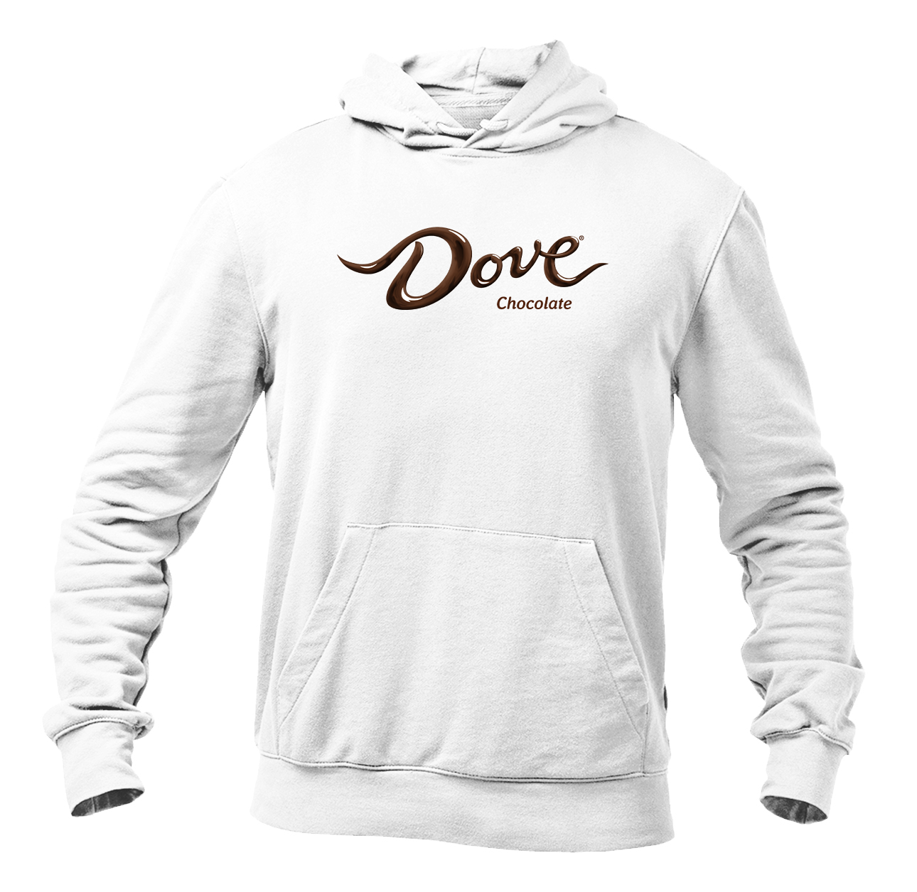 Men's Dove Сhocolate Logo Pullover Hoodie