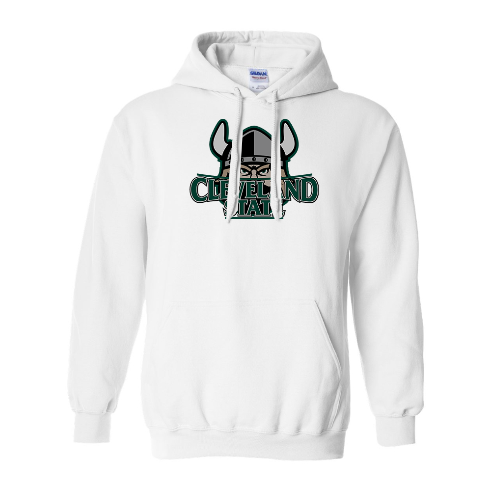 Men's Cleveland State Vikings  Gildan  Heavy Blend Hooded Sweatshirt