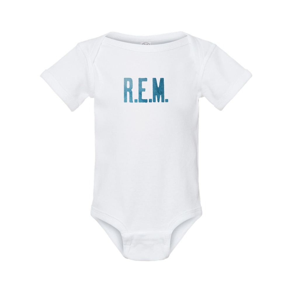 R.E.M. Blue  Rabbit Skins Infant Baby Rib Bodysuit